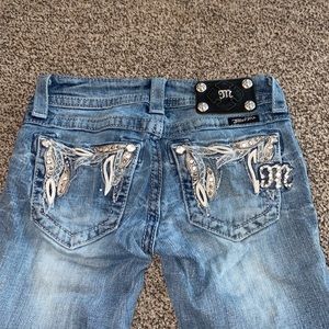 MISS ME BOOT CUT JEANS SIZE 23